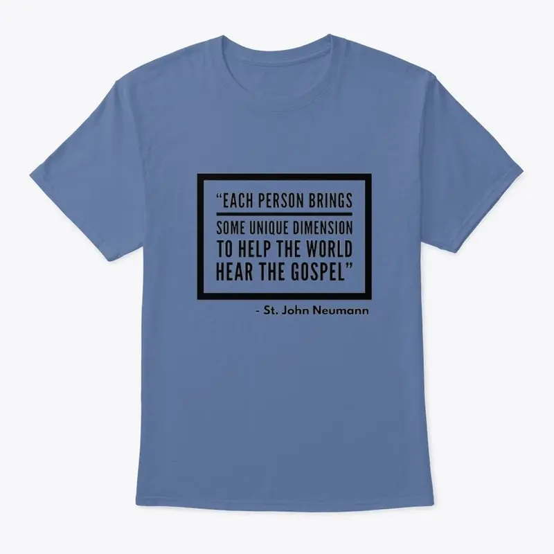 St John Neumann Catholic Shirt